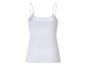 Witte dames camisole top, achterkant