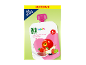Biologische fruitpuree multipack voor baby's 6+ maanden, appel, peer, aardbei, zwarte bes smaak.