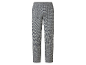 Pyjamabroek met zigzagpatroon.