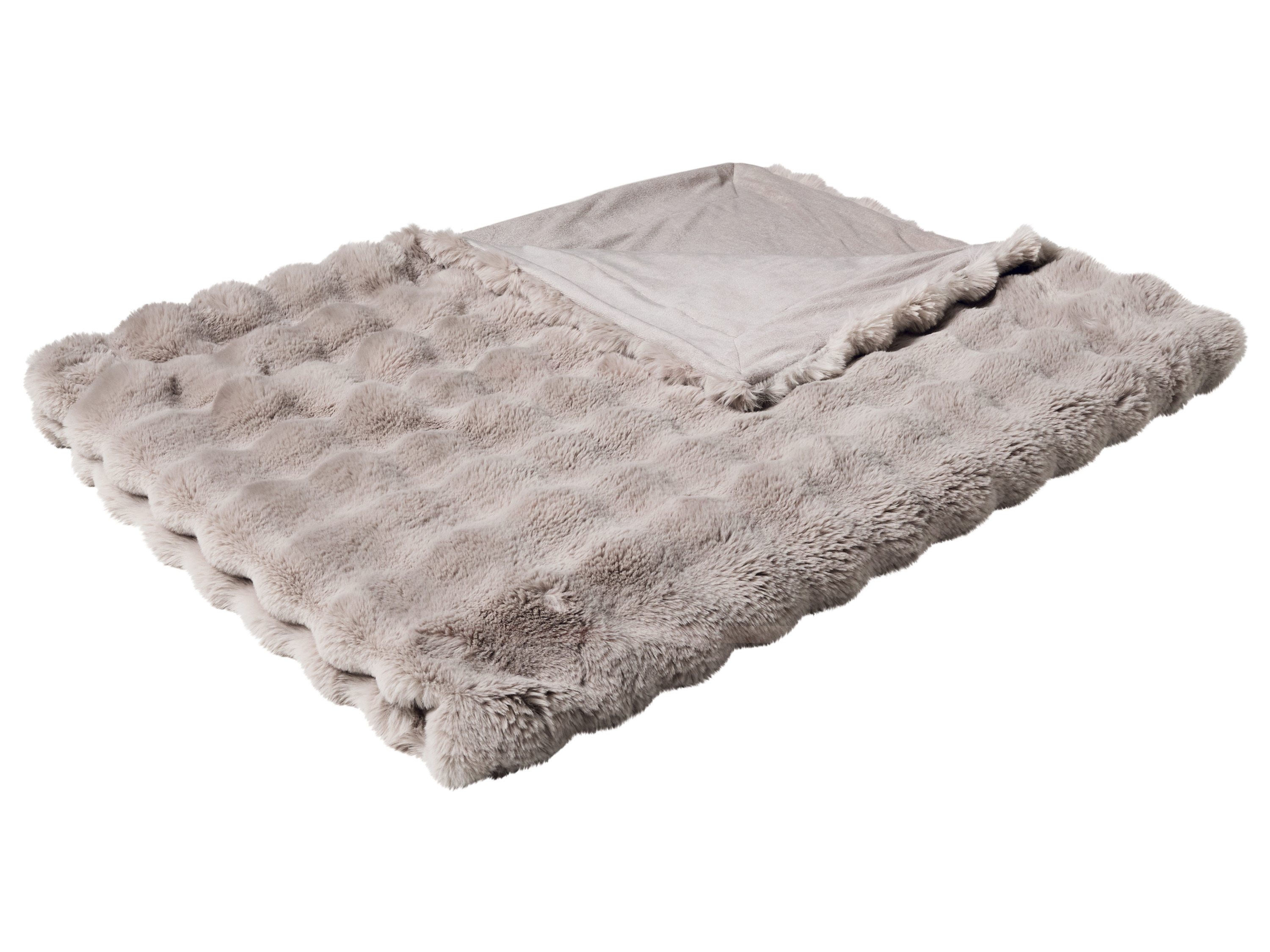 LIVARNO Luxe plaid, 150 x 200 cm (Bruin)
