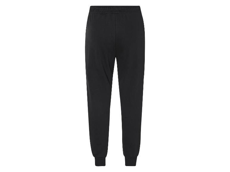 Zwarte joggingbroek.