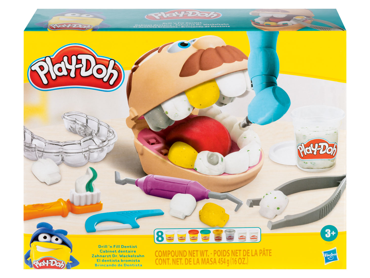 Play Doh Speelset (Dr. Wiebeltand) afbeelding