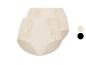 Twee paar beige slips met kant.