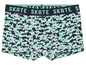 Onderbroek met een pixelprint en 'Skate' tekst