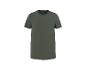 Donkergroen heren T-shirt met korte mouwen