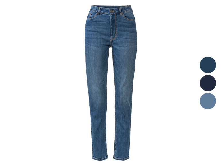 Ga naar volledige schermweergave: esmara Dames jeans - Straight fit - afbeelding 1