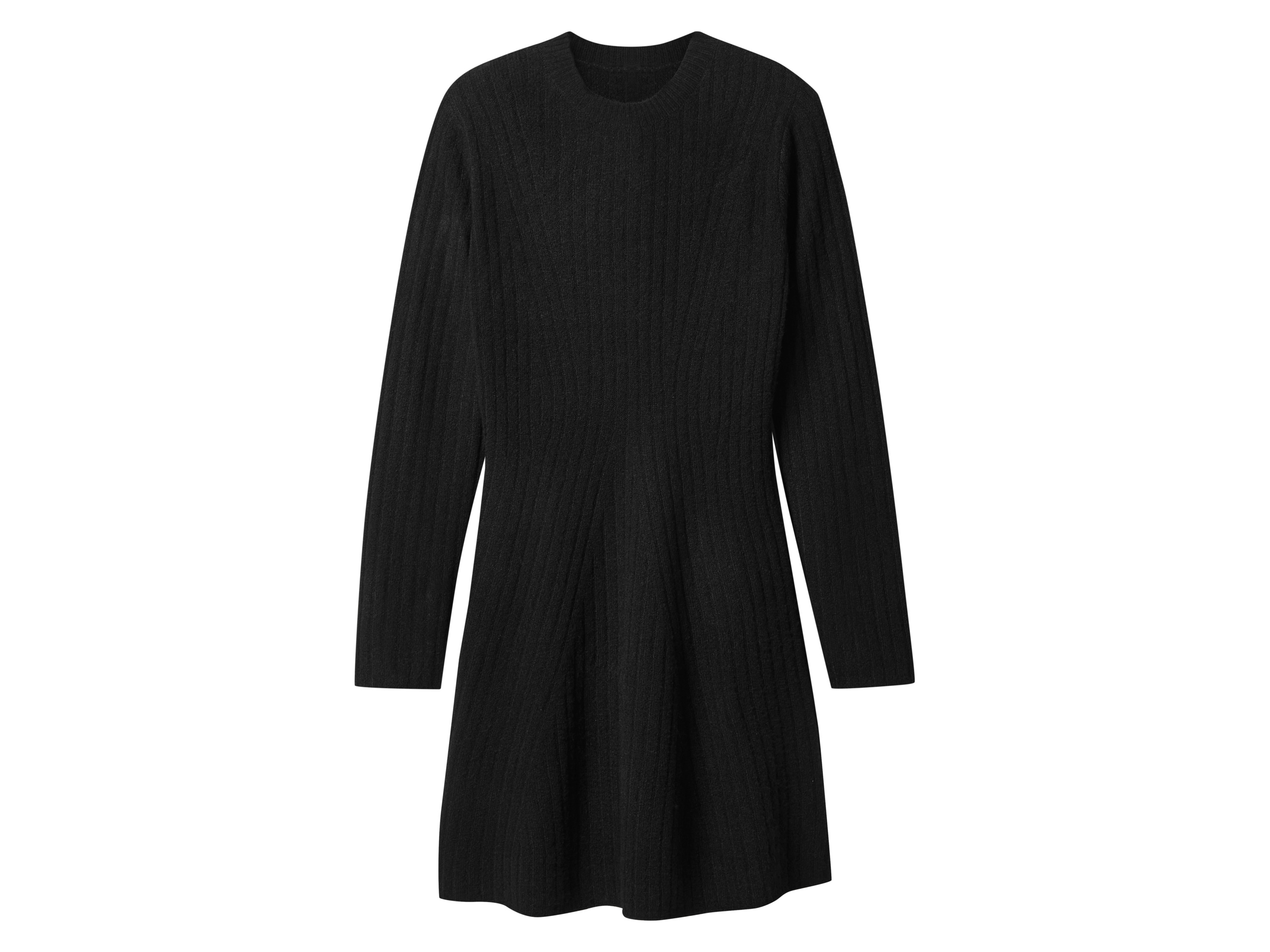 esmara Gebreide dames jurk (Zwart, XS (32/34)) afbeelding