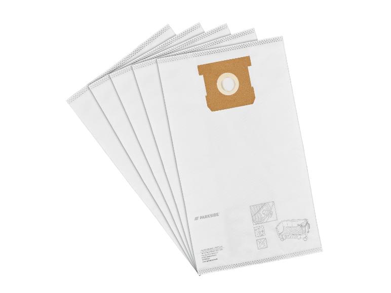 Parkside stofzuigerzakken: set van vijf.