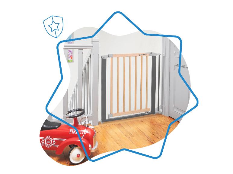 Hadabulle veiligheidshek op de trap.