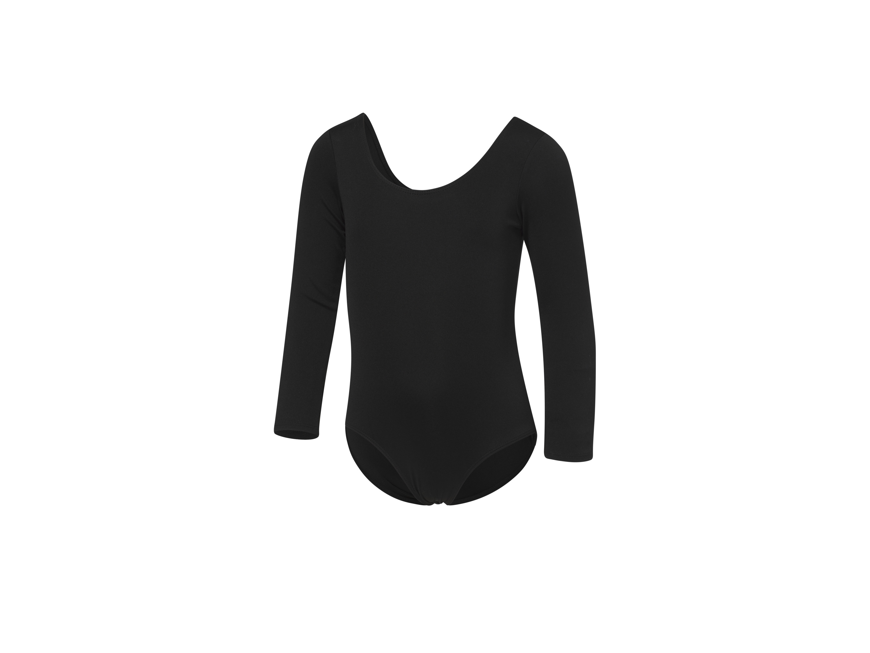 CRIVIT Kinder functionele body / balletbody (Zwart, 134/140)