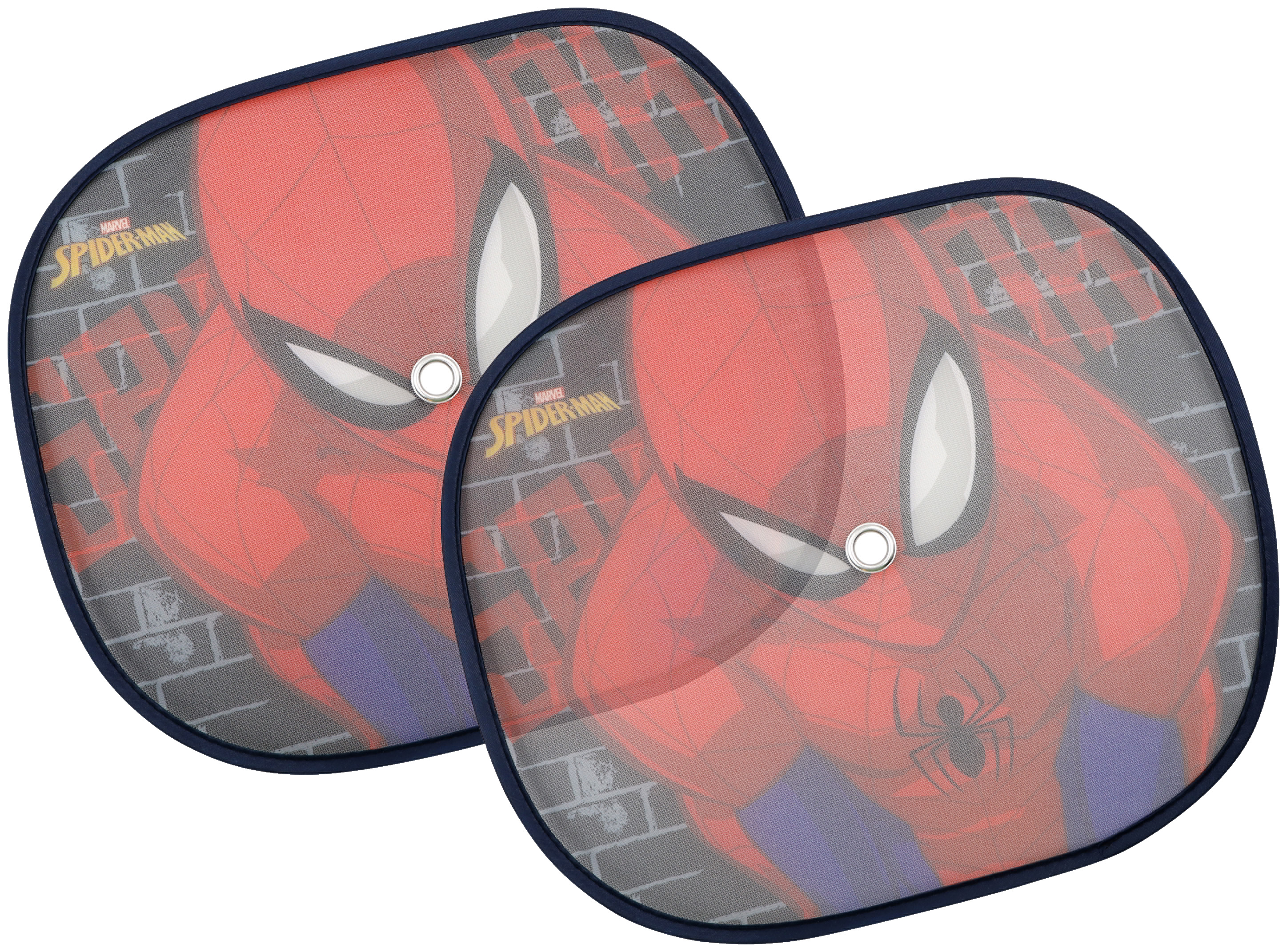 Set van 2 zonneschermen auto (Spiderman)
