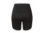 Zwarte fietsbroek met zeem voor dames.