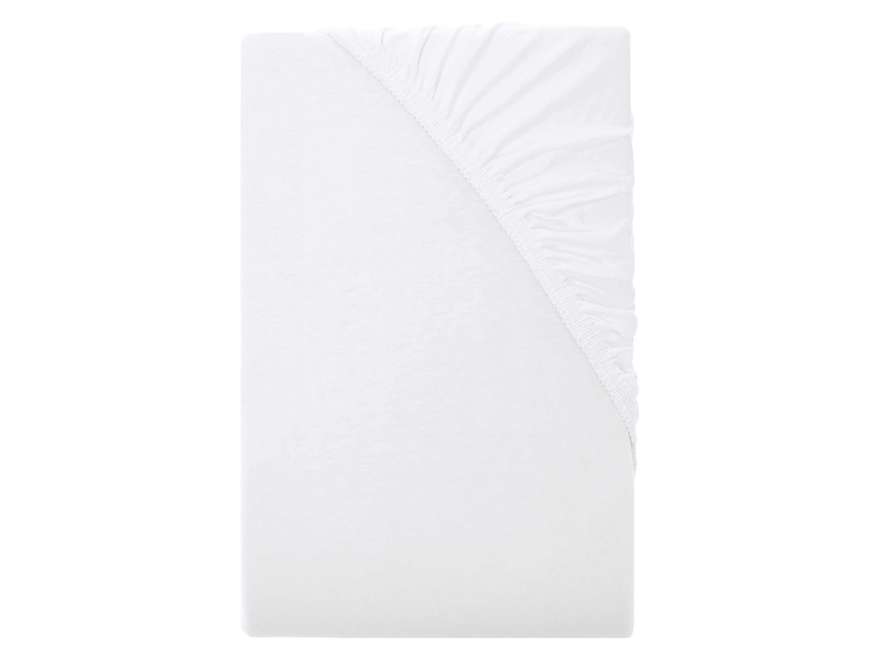 LIVARNO Jersey hoeslaken 180-200 x 200 cm (wit)