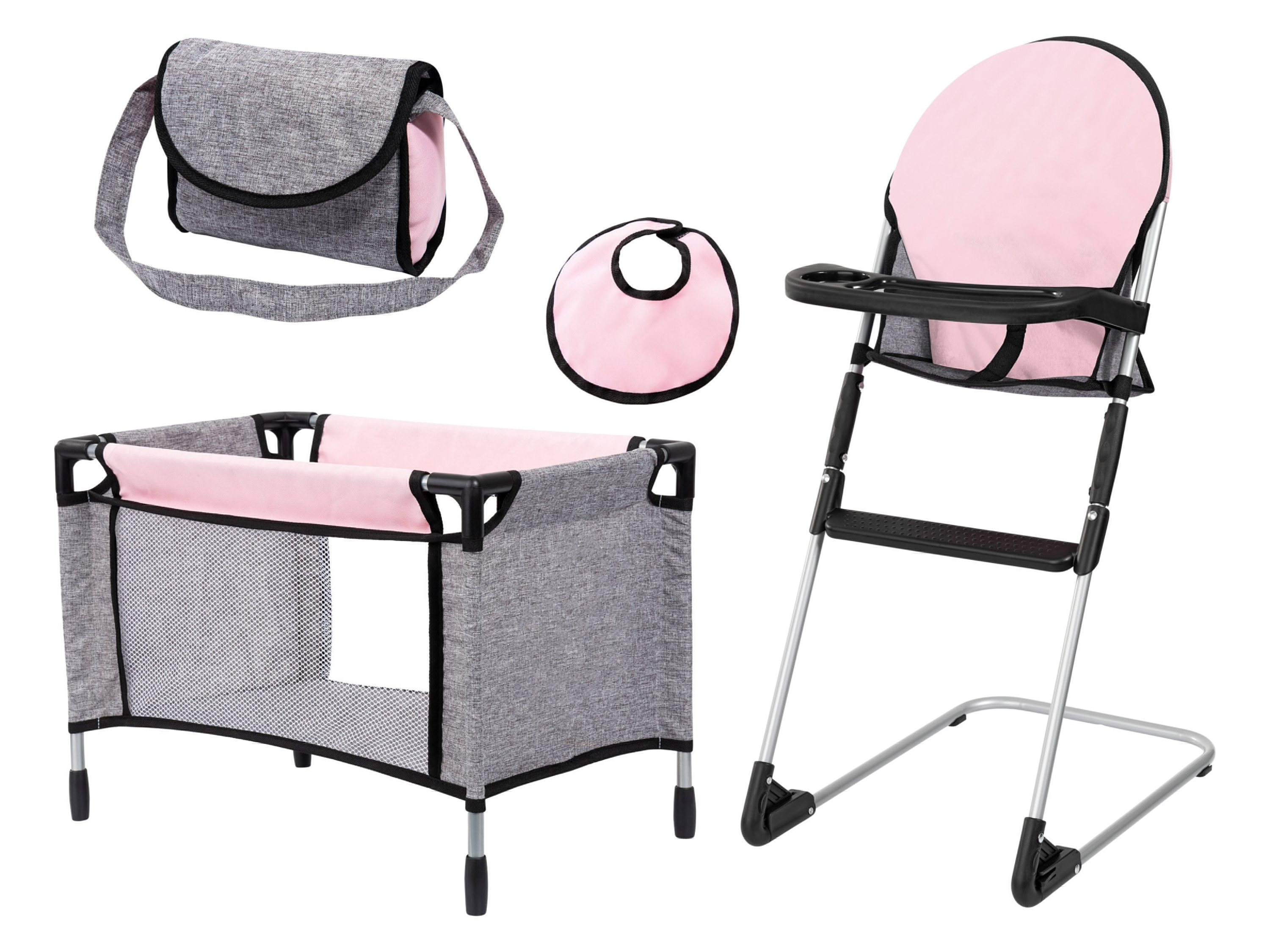 BAYER DESIGN Poppenwagen Smarty of poppen accessoireset