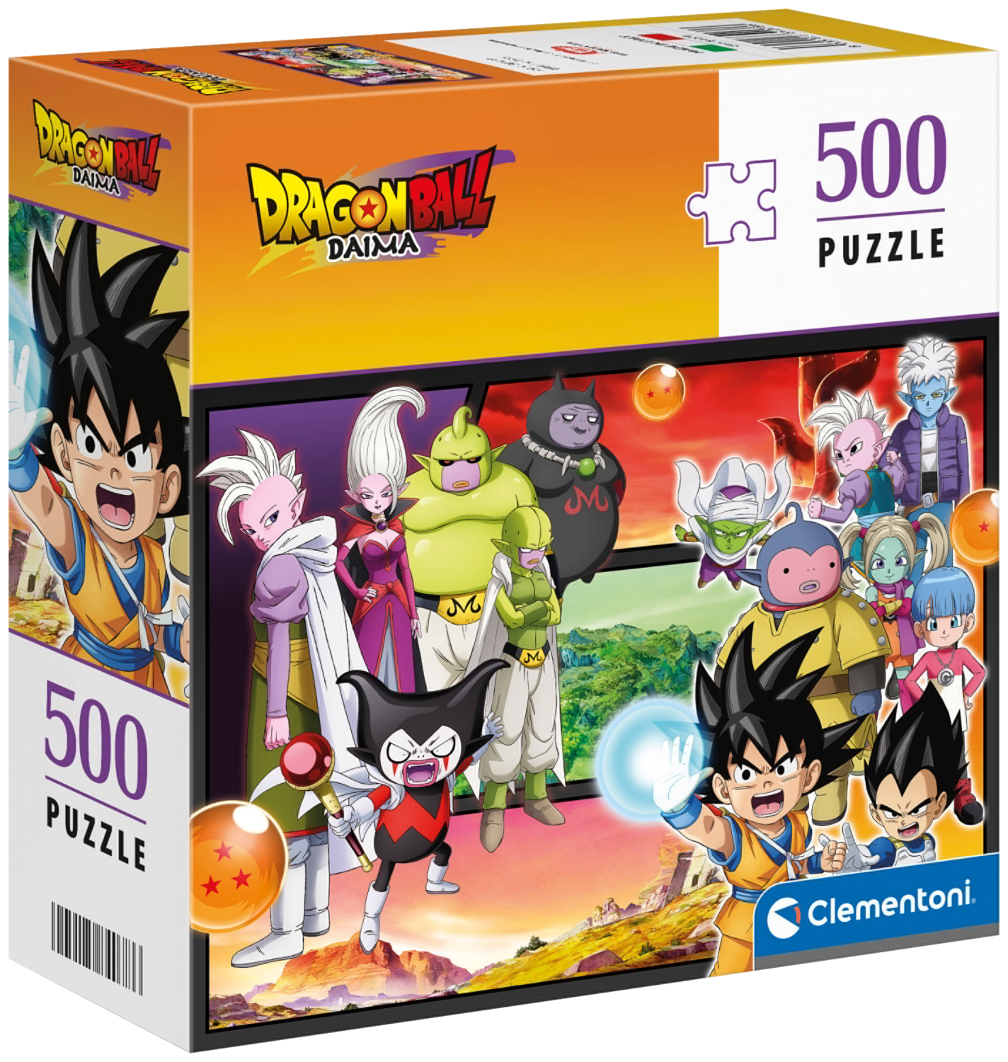 CLEMENTONI Puzzelset Dragon Ball of One Piece (Dragonball - Together)