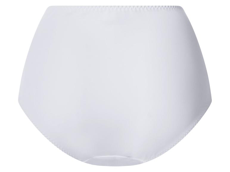 Witte hoog getailleerde damesonderbroek