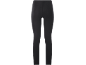 Zwarte dameslegging met hoge taille en enkellengte.