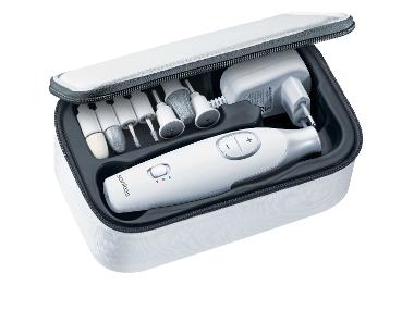 Manicure- en pedicureset, elektrische nagelvijl