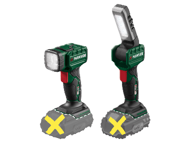 PARKSIDE® Accu-LED-lamp 20 V zonder accu en lader