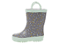 Kinder regenlaarzen met stippen.