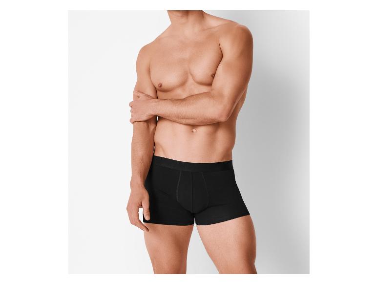 Zwarte heren boxershorts.