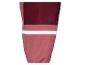 Roze en bordeauxrode joggingbroek met reflecterende streep.