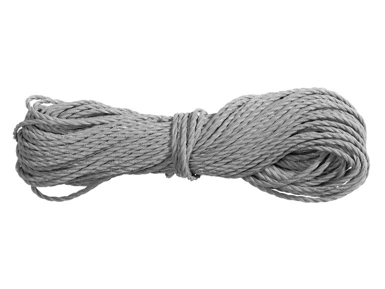 Bundel grijs polypropyleen touw