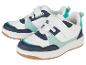 Kindersneakers in wit, blauw en mint