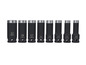 Parkside-steeksleutels met maten 22, 19, 17, 16, 14, 13, 11 en 10 mm.