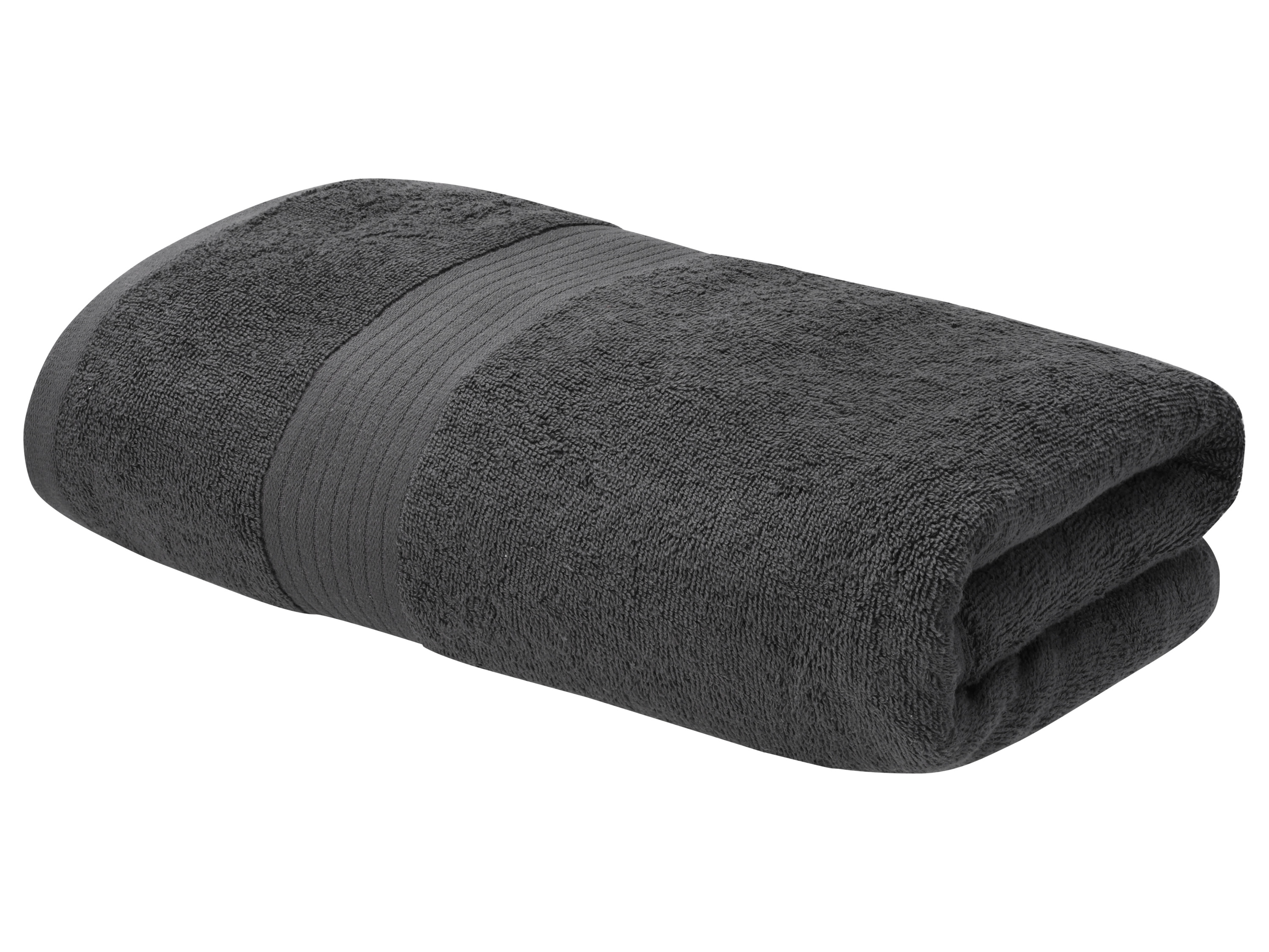 LIVARNO Handdoek 70 x 140 cm (Grijs) afbeelding