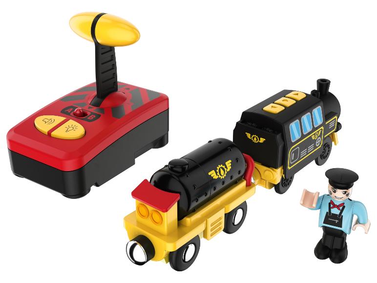 Bestuurbare trein met licht en geluid