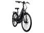 Zwarte Zündapp X400 elektrische fiets op een witte achtergrond.