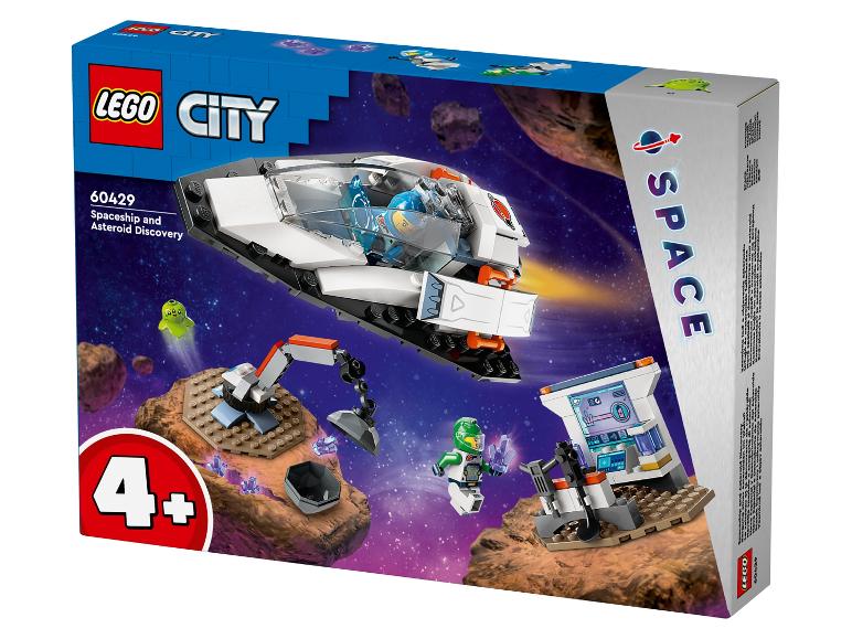 LEGO City Space: ruimteschip en asteroïde ontdekking.