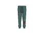 Groene joggingbroek met Marvel- en Spider-Man-opdruk.