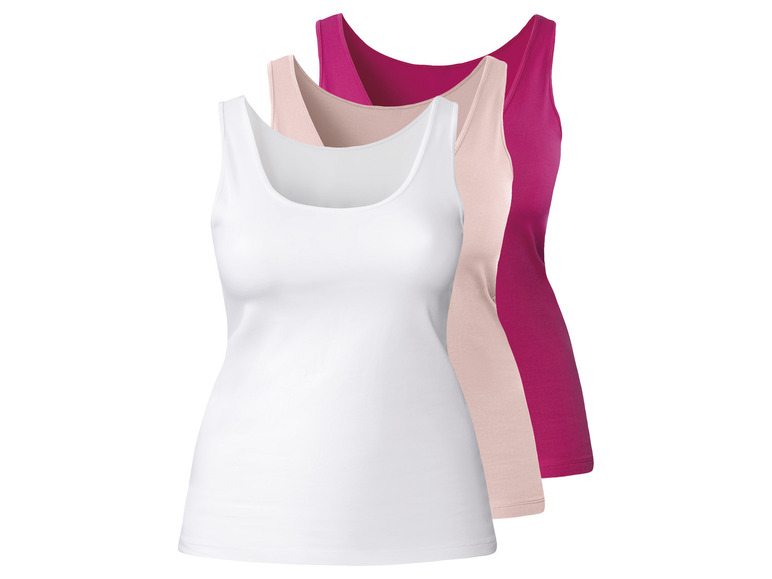 Ga naar volledige schermweergave: esmara® Dames onderhemden, 3 stuks, XL (48/50) - 3XL (56/58) - afbeelding 5
