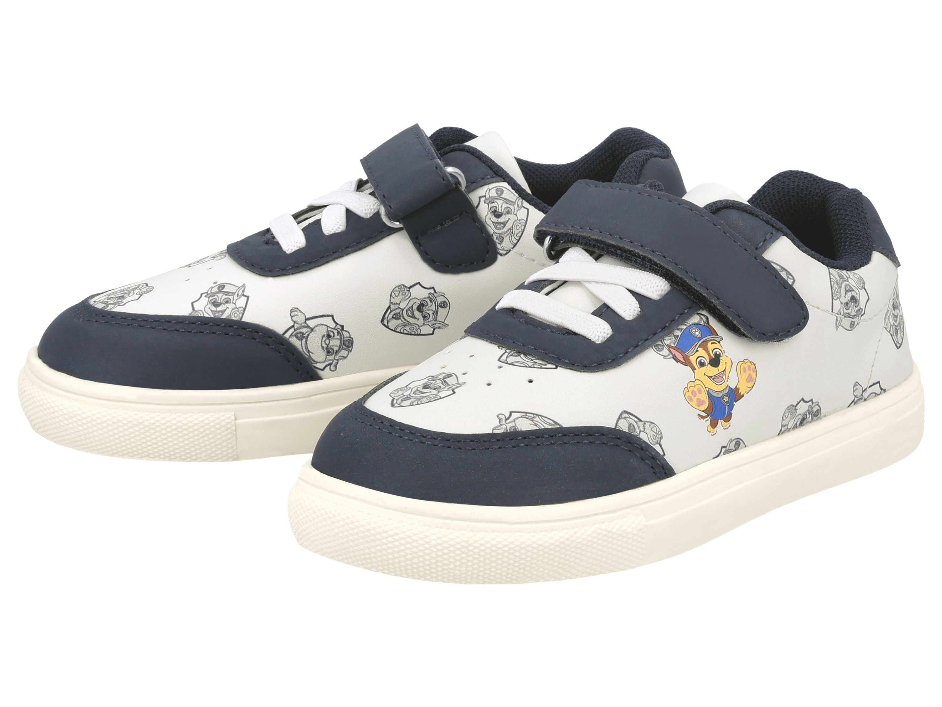 Kinder sneakers (Donkerblauw/wit, 28)