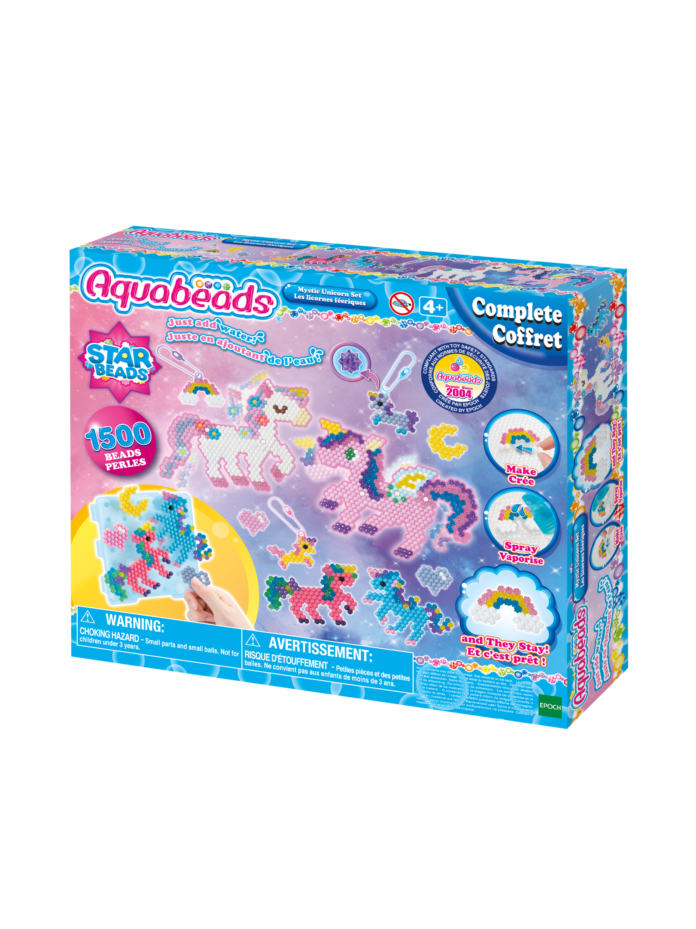 SYLVANIAN FAMILIES Aquabeads knutselset, wateractiverend (Mystieke eenhoorn)