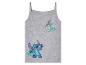 Grijs tanktop met Stitch en Angel van Disney.