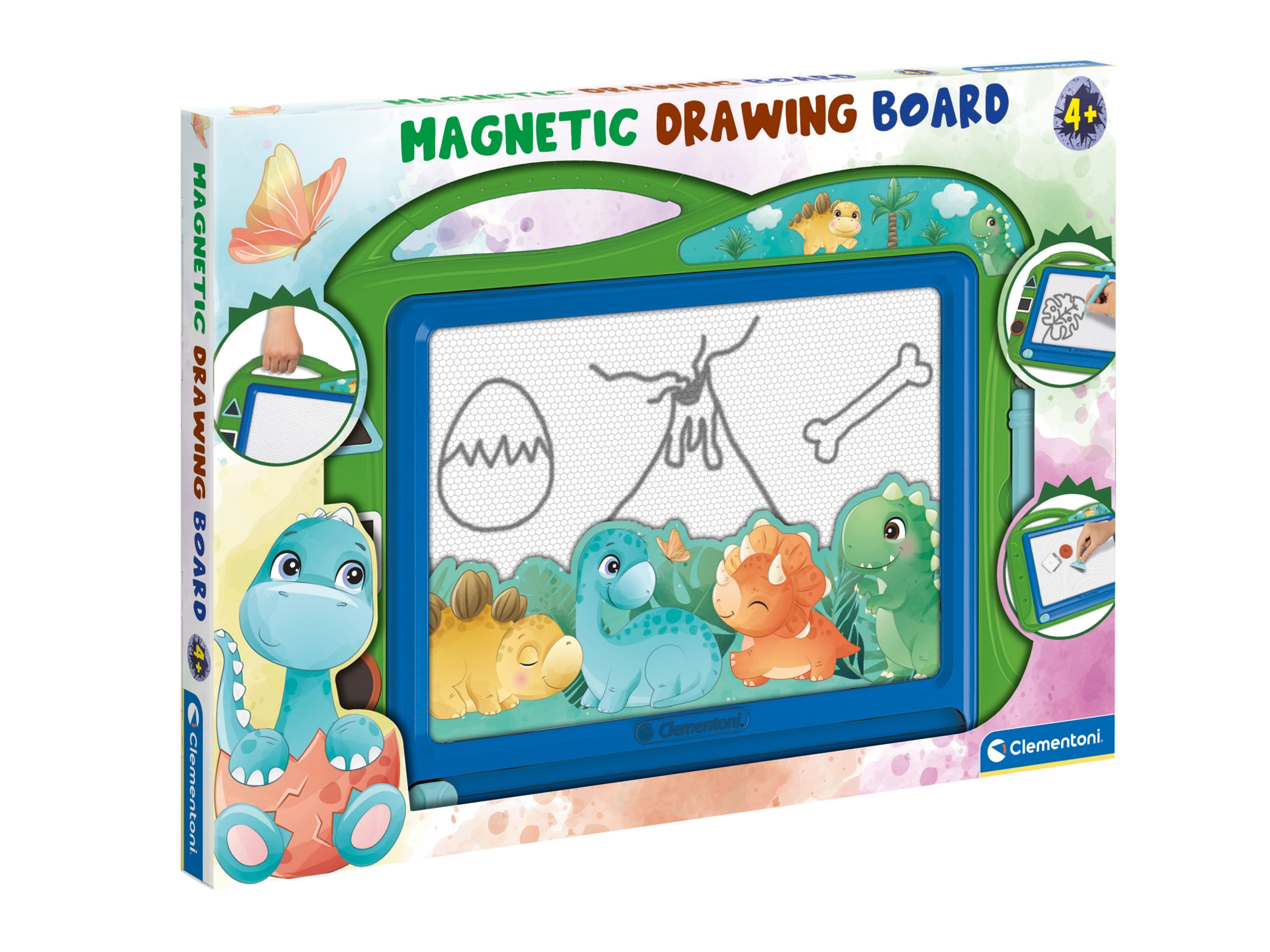 CLEMENTONI Magnetisch tekenbord (Dinosaurus)