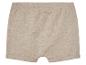 Beige baby shorts van jersey.