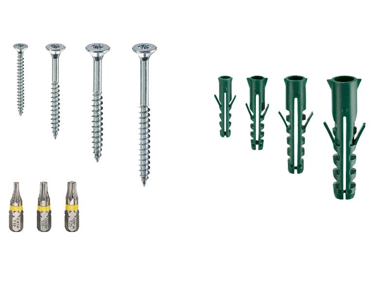 Set schroeven, pluggen en OWIM T10, T20, T25 bits.