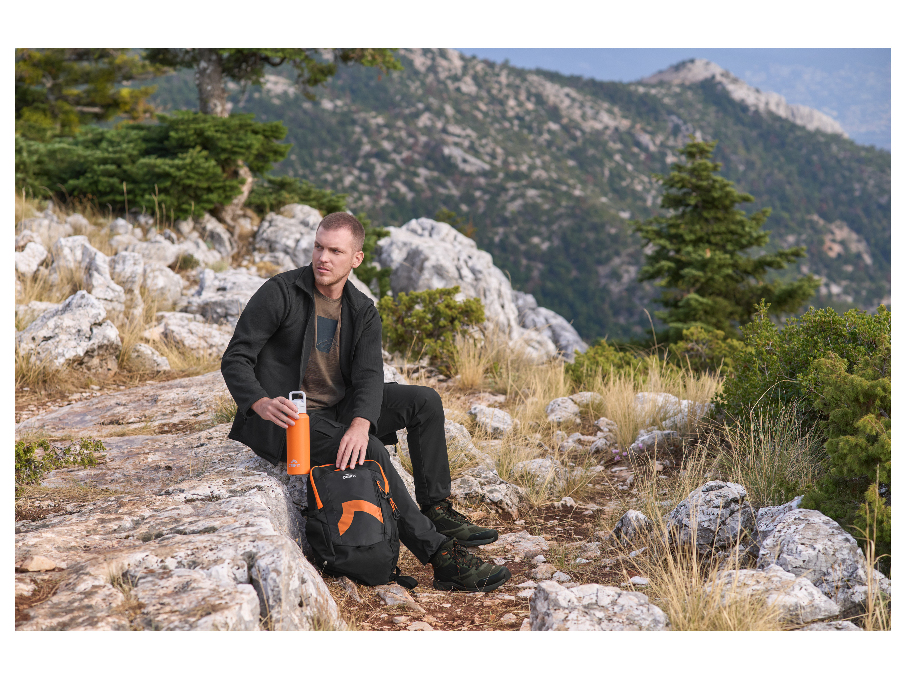 CRIVIT Heren fleecevest - 8