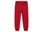 Rode joggingbroek met elastische tailleband.