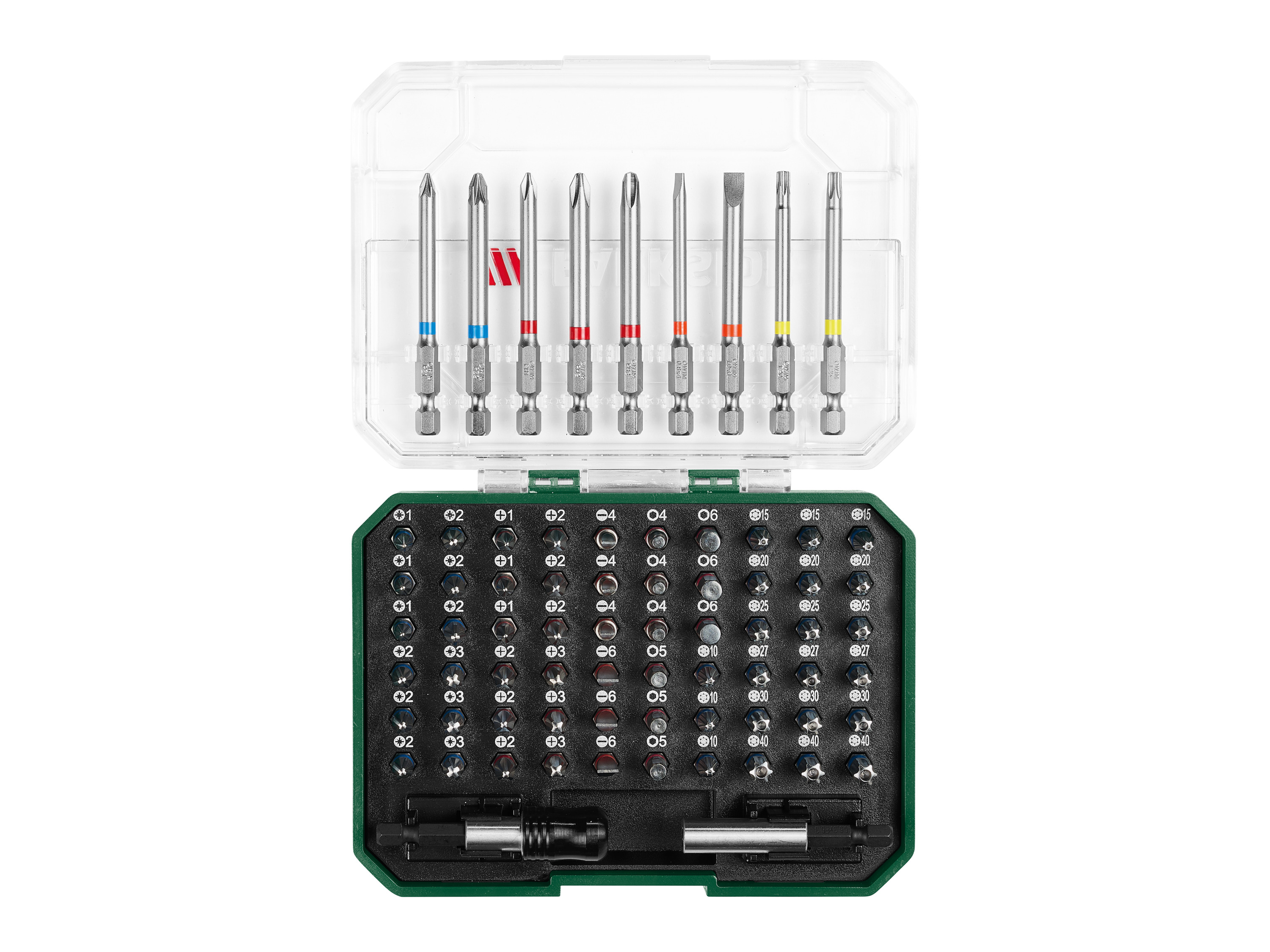 PARKSIDE Bitset of bit- en dopsleutelset (Bitset, 71-delig)