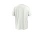 Wit heren T-shirt met korte mouwen, achterkant.