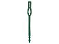 Groene plastic plantenclip