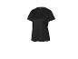 Zwart sport T-shirt met korte mouwen voor dames