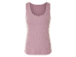 Lichtroze tanktop.