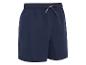 Donkerblauwe heren zwemshort met trekkoord in de taille