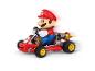 Carrera Mario Kart speelgoedauto met rijdend Mario-figuur